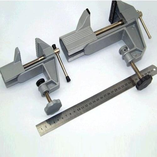 High-quality Aluminum Alloy table vise fixed vise vise micro,2 Models:L,S