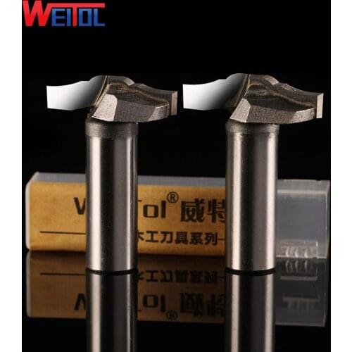 Weitol high quality 1/2 solid carbide door cabinet pattern bit for woodworking CNC end mill wood cutter router bit CNC tools