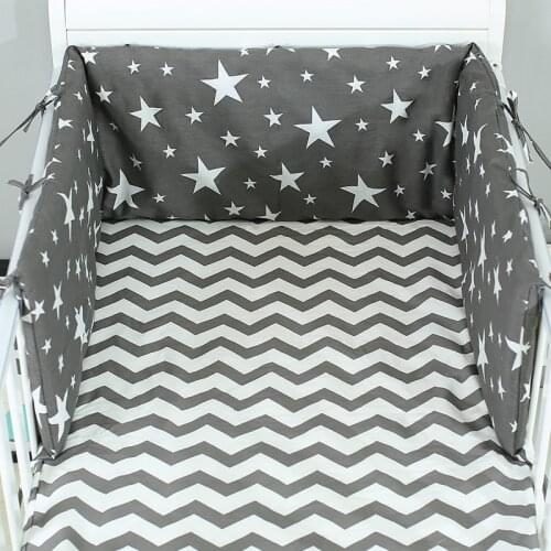 1pcs 180cm Length Baby Crib Bumper Baby Toys Wave kit de berço Baby Bumpers Infant Bedding Sets Unisex
