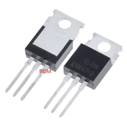 10PCS/Lot Brand New Transistor E13007 E13007-2 MJE13007 e13007 Triode TO-220 Wholesale Electronic 13007