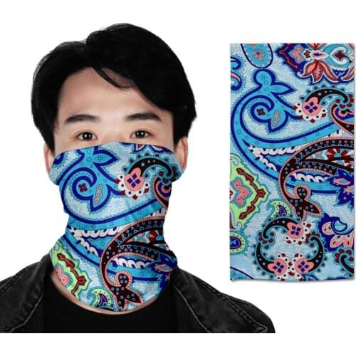 3D Magic Headband Paisley Print Neck Gaiter Tube Scarves Ear Cover Scarf Windproof Bicycle Face Guard Bandana Men Women New