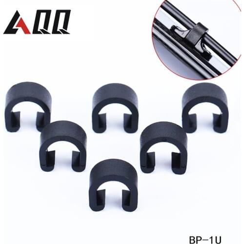 50/100pcs Jagwire MTB Bike C-Clips Buckle Hose Brake Line Gear Cable Housing Guide Brake Deduction Bicycle Accessory Cables