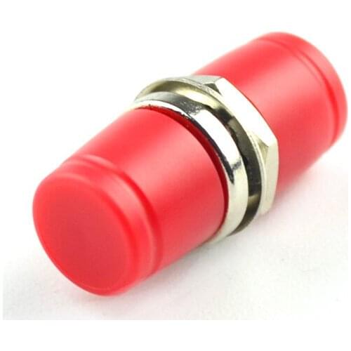 50pcs FC UPC Circular Simplex Fiber Optic Adapter FC UPC Fiber Optical Attenuator Singlemode Connector Free shipping
