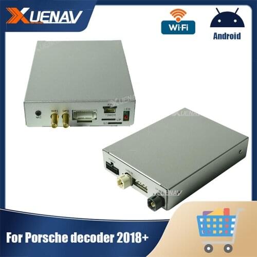 Android car radio for Porsche decoder 2018 2019 2020 2021 GPS navigation Video Interface Decoding tool 2 din Decoding Box
