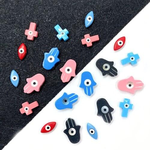 Eye Beads Jewelry Turquoise Material DIY Jewelry Making Beaded Bracelet Gasket Handmade Craft Accessories Charm Wholesale