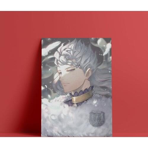 Home Decor Print Silva Noelle Paintings Picture Black Clover Wall Art Modular Canvas Animation Poster Modern Bedside Background