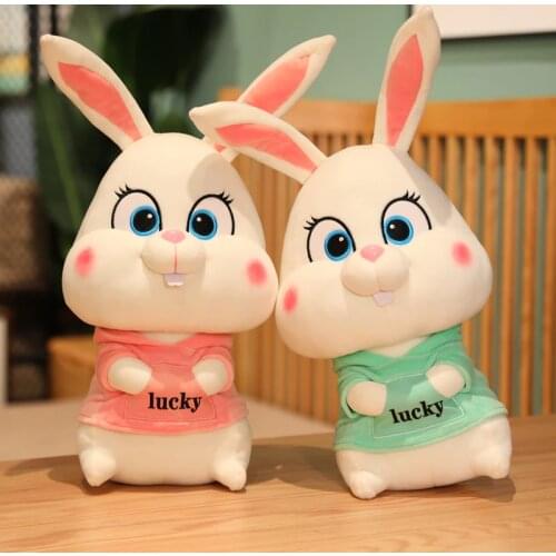30/45/55cm Kawaii Soft Stuffed Animal Rabbit Dolls Cartoon Big Eyes Rabbit Plush Toys Lovely Birthday Gifts For Kids Boys Girl