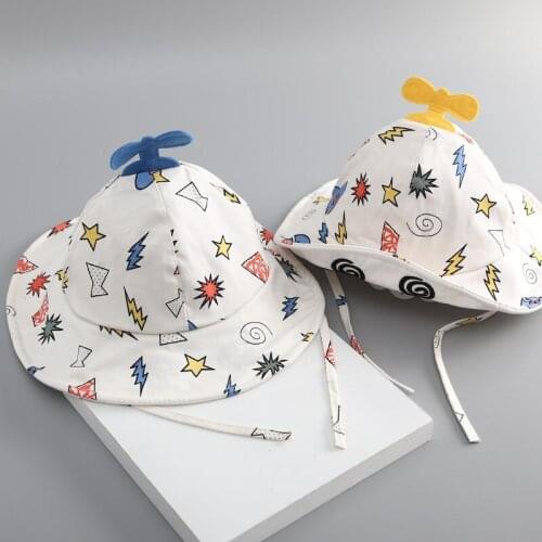 Baby Boy Girl Cap For Children Kids Toddlers Panama Summer Bucket Fishing Hat Floppy Sun Hat Boys Girls Cartoon Fashion