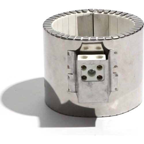 Stainless Steel 65*50mm 510W 220V Ceramic Heating Electric Band Heater Element