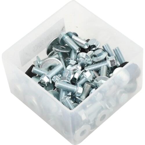 Areyourshop 90pcs Bolt Kit Fit for Yamaha TTR XT TT YZ WR 60 80 85 125 250 400 450 500 600 Motorcycle Parts