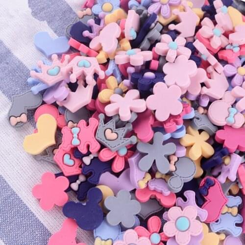50pcs Matte Mixed Cartoon Flatback Planar Resin DIY Craft Supplies Phone Shell Decor Patches Arts Kids Hair Accessories Ornament