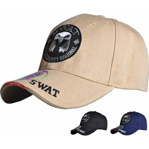 Tactical Cap Mens Baseball Caps Brand SWAT Cap Hat Snapback Caps Cotton Adjustable golf hat Gorras Planas Military Store