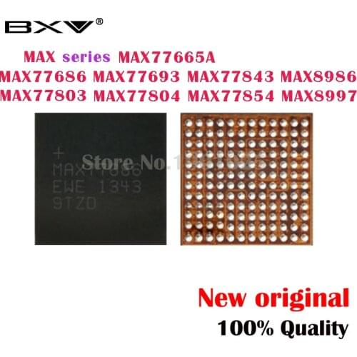 100% NEW MAX77665A MAX77686 MAX77693 MAX77803 MAX77804 MAX77843 MAX77854 MAX8986 MAX8997 IC BGA Chipset