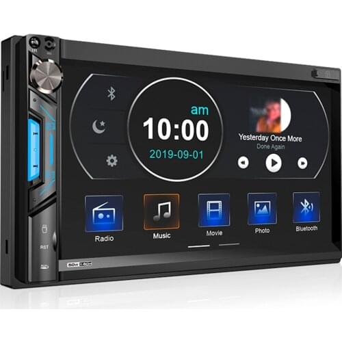71BT 2Din Universal Car Radio Mirrorlink 2din 7 Inch Car Stereo Touch Screen Autoradio MP5 With FM USB SD Mirrorlink