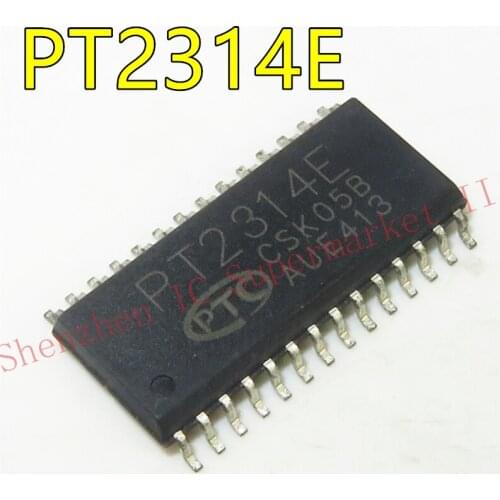 1pcs/lot PT2314E SOP-28 PT2314 SOP SMD In Stock