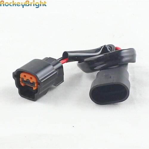 10pcs relay wire harness adapter connector hid bulb socket power plug for matsushita ballast hid bulb ignitor igniter