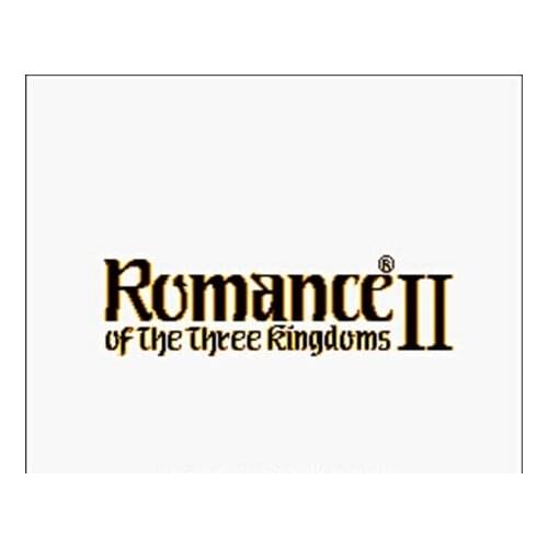 Romance of the Three Kingdoms II 16 bit Big Gray Game Card For NTSC Game Player Drop Shipping