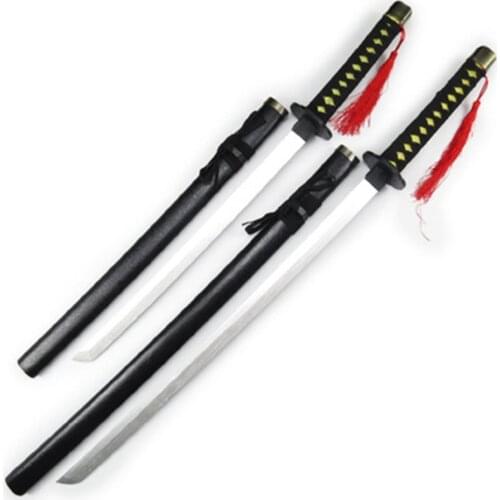 2 Style Cosplay Anime Game Hakuouki Yukimura Chizuru Wood Katana Prop Role Playing Yukimura Chizuru Wood Sword 80/103cm