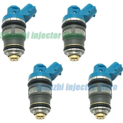 4pcs Fuel Injector Nozzle For Toyota Dyna Hiace Van Hilux Qualis T.U.V 1RZE 2.0L 23250-75070 2325075070 23209-79115 2320979115