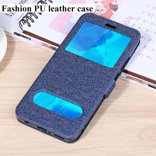 Open window cover For Huawei Nova 3 PAR-AL00 Case cover PU leather Cases For Huawei Nova3 case flip shell coque back cover