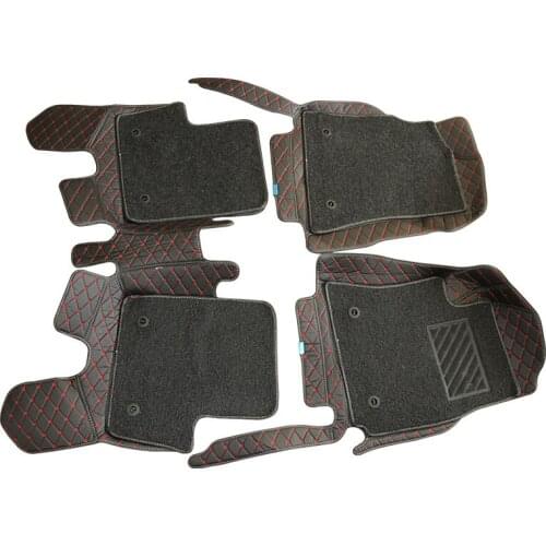 3D model double-layer car mat made of eco-leather R.A.V.4 2005