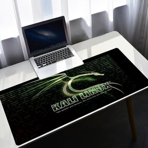 Kali Linux Mouse Pad Gaming Laptop 40x90 cm XXL Mousepad Business Computer Mouse Pad Anti-Slipn Portable Notebook Mousepad