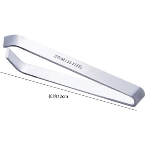 Beautiful Stainless Steel Fish Bone Tweezers Remover Pincer Puller Tongs Pick-Up Seafood Tool Crafts Harmless