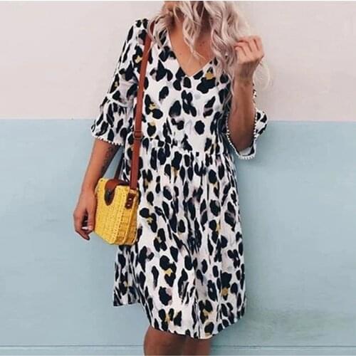 LOSSKY Flared Summer Dresses