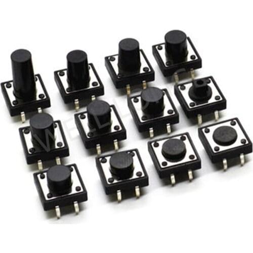 Touch switch 12 * 12 series (12 kinds of commonly used height) Micro switch Kit