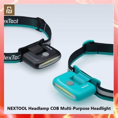 Xiaomi Nextool Headlamp COB Multi-Purpose Headlight Waterproof Type-C Rechargeable LED Flashlight Portable Outdoor Camping Lamp