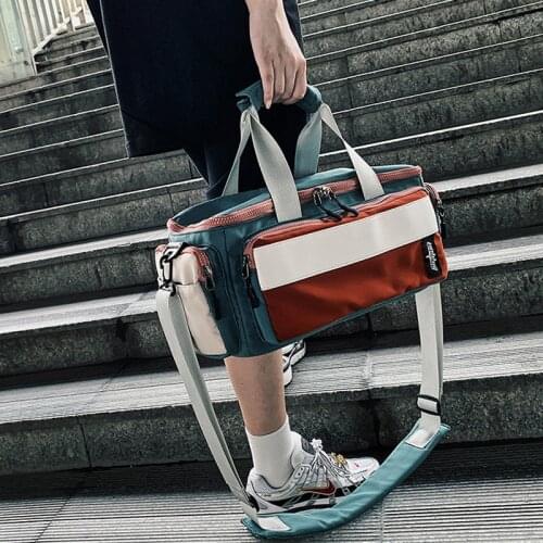 New Travel Bag Unisex Personality Multifunction Shoulder Bag Large Capacity Outdoor Weekend Crossbody Bag Sport Handbag XA596F