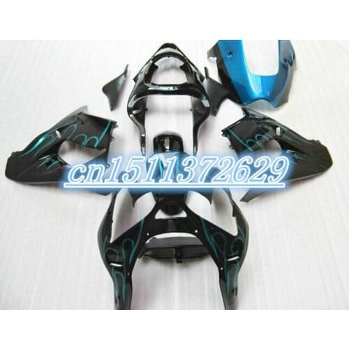 Dor-ABS Fairing For Kawasaki 2002 2003 ZX 900 zx9r Ninja ZX 9R ZX 9R 02 03 Ninja ZX9 R 2002-2003 for black blue D