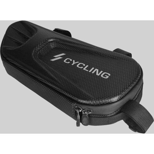 OEM spot hard shell bicycle bag mountain bike front beam bag upper tube bag water-repellent mobile phone bag riding saddle bag