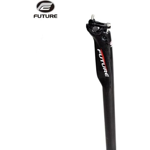 FUTURE Full Carbon Fiber Bike Seatpost 27.2/30.8/31.6* 400mm Carbon Seat Post MTB Road Bike Seatposts Bicicleta Accessories