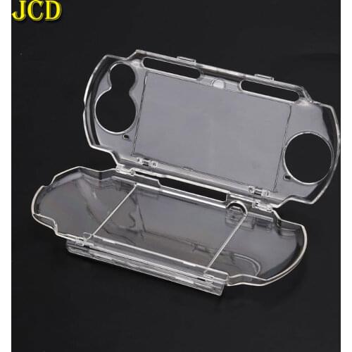 JCD Crystal Shell For PSP2000 PSP3000 Travel Carry Hard Cover Clear Transparent Protector Case For Sony PSP 2000 3000 Console