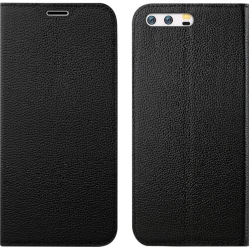 Deluxe flip phone case for Samsung Galaxy S6 S7 edge S8 S9 plus lychee texture suction cup flip for A5 A7 A8 J3 J5 J7 phone case