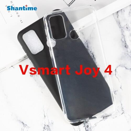 For Vsmart Joy 4 Gel Pudding Silicone Phone Protective Back Shell For Vsmart Joy 4 Soft TPU Case