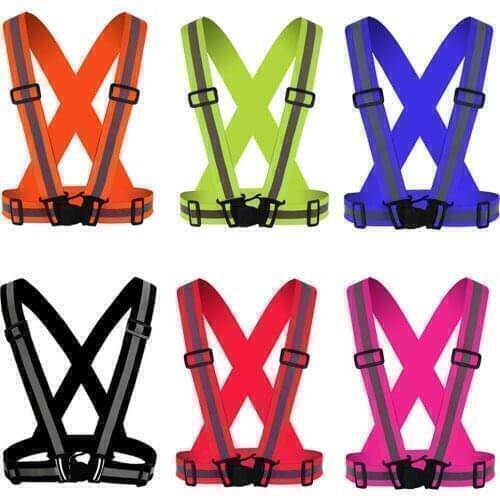 Universal High-visibility Reflective Vest Night Riding Safety Jacket FOR MT-09 Tracer 700 900 YZFR1 YZF-R125 YZFR6 FZ1 FAZER