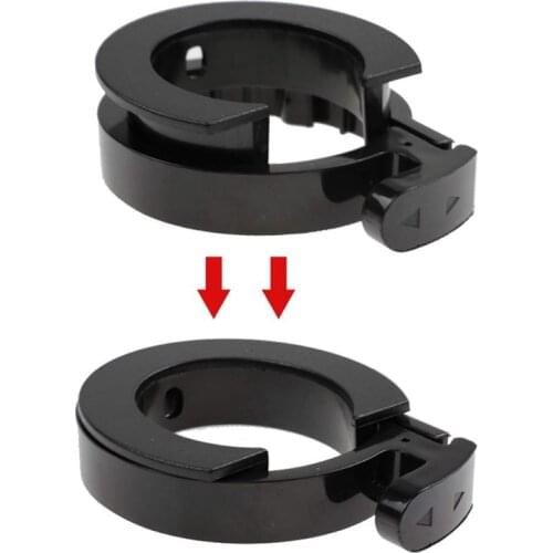 2Pcs Plastic Round Guard Mount Folding Tube Replacement For Xiaomi Mijia M365 Scooter Circle Clasped Guard Ring Buckle Insurance