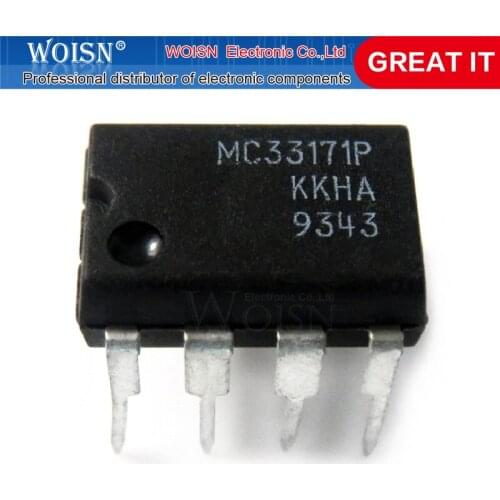1pcs/lot MC33171P MC33171 DIP-8 In Stock