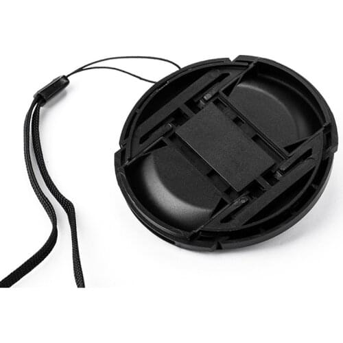 37 52 55 58 62 67 72 77 mm front Lens Cap/Cover protector Center Pinch Snap on for olympus dslr mirrorless camera