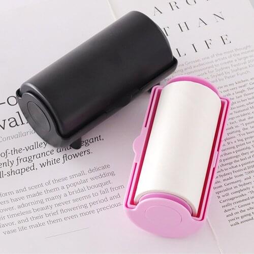60Pcs/Roll Nail Art Polish Paint Remover Black/Pink Seal Stamp Roll Paper Sticker Absorb Oil Cleaner Accessory DIY Manicure Tool