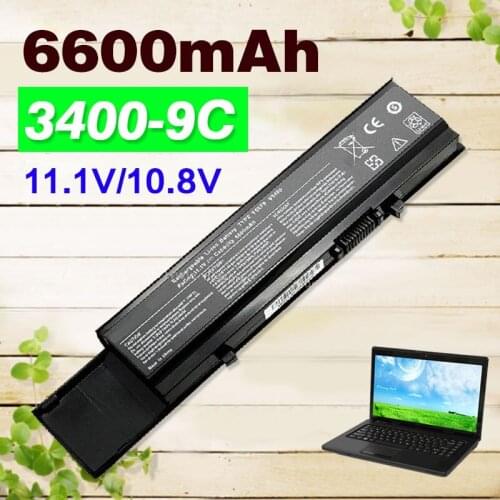 6600mAh Battery For dell Vostro 3400 3500 3700 04GN0G 0TY3P4 4JK6R 7FJ92 CYDWV Y5XF9