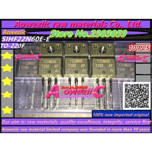 Aoweziic 100% new imported original SIHF22N60E-E F22N60E SIHF22N60E TO-220 power MOS tube 600V 21A