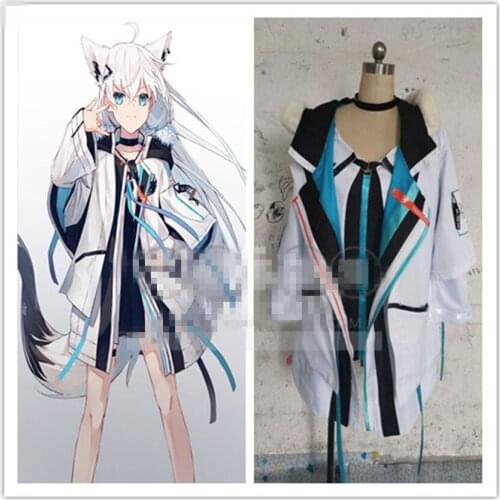 Azur Lane Shirakami Fubuki Cosplay Costume dress female can custom made/size