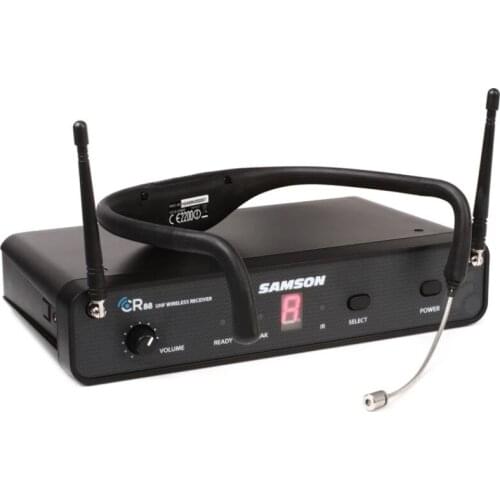 SAMSON AirLine 88 CR88 AH8 Fitness Headset Wireless Headphone System UHF Frequency True Diversity