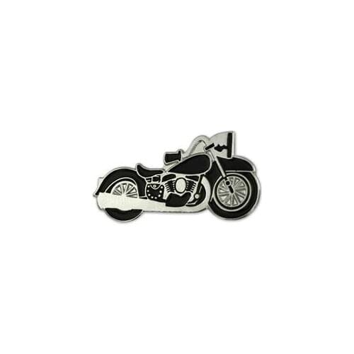 Black Motorcycle badge lapel badges pins brooches for event gifts -Iron+butterfly button Free shipping(300pcs/lot)