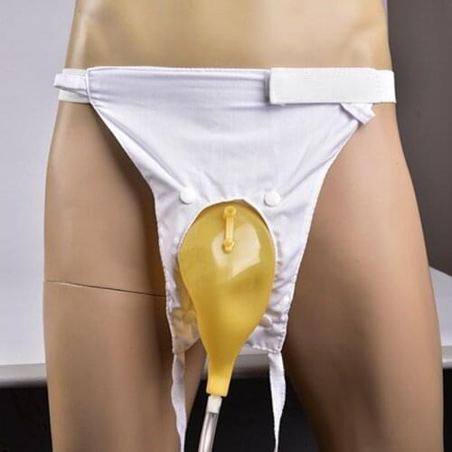 1000ml 2 Types Reusable Male Female Urine Bag Urinal Pee Holder Collector For Urinary Incontinence for Traveling Camping