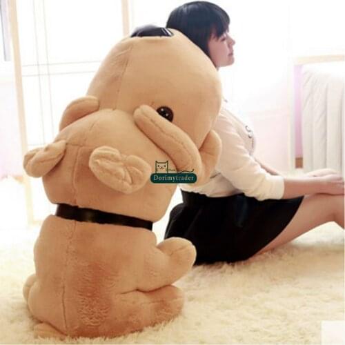 Dorimytrader Hot 39'' / 100cm Giant Animal Dog Stuffed Toy Cartoon Plush Doll Pillow Baby Present Free Shipping DY60733