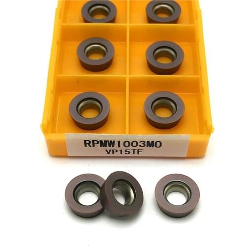 Milling Inserts RPMW1003MO VP15TF R5 Carbide Insert Turning Tool CNC Tools RPMW 1003 lathe tools Hard Alloy Milling tool